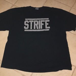 Strife band vintage metal punk tee shirt